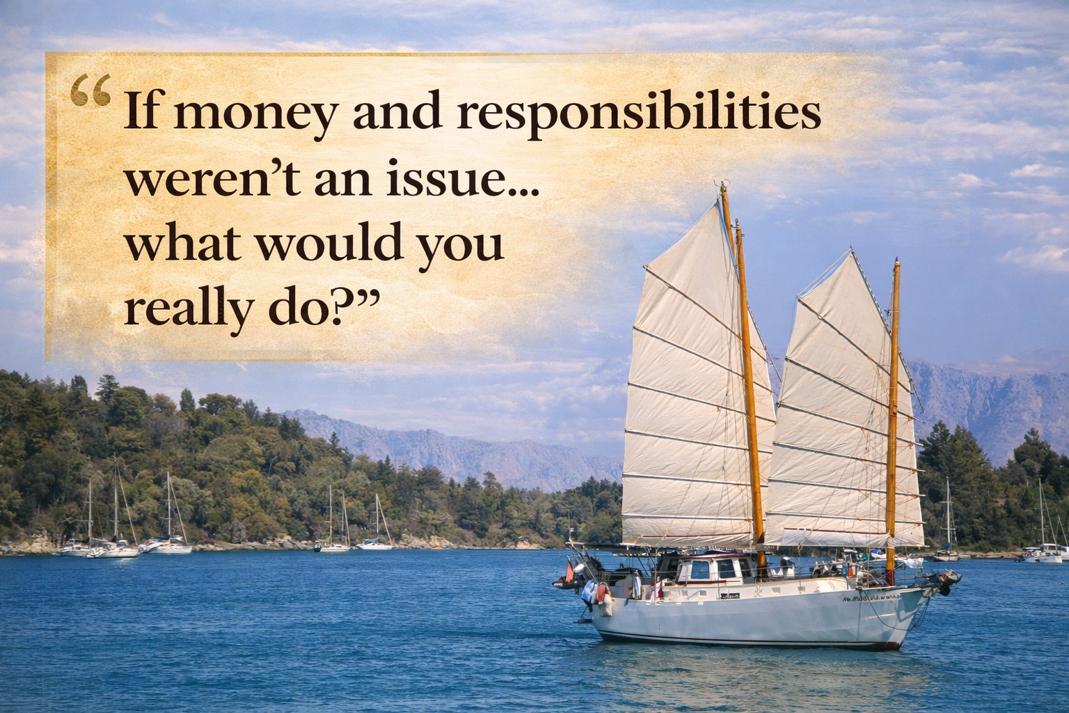 Ruffles Spray sailing